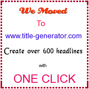 we moved to title-generator.com image